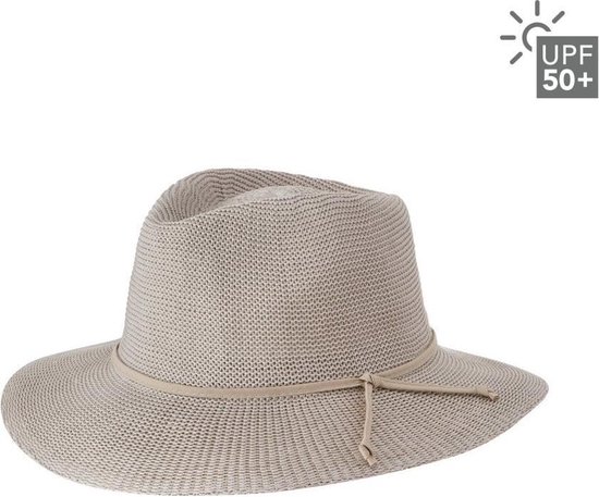 Beige zonnehoed