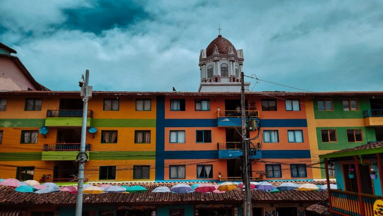 Plein in Guatapé