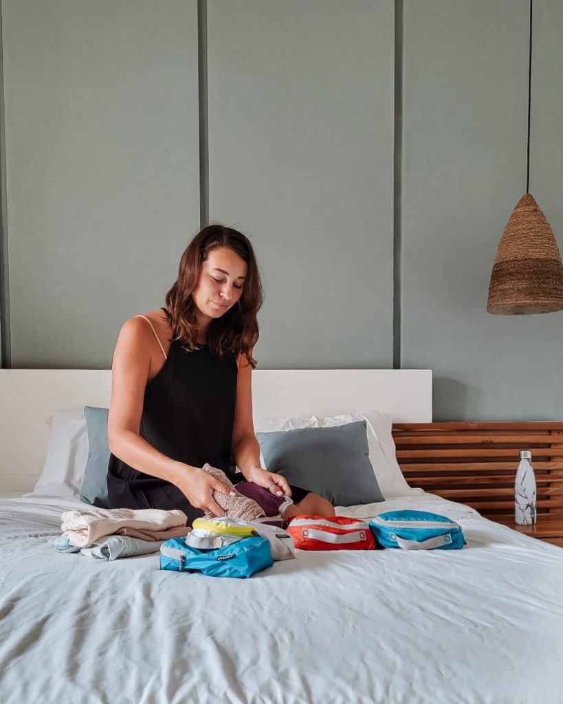 Inpakken met Packing Cubes