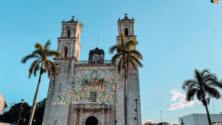 Kathedraal in Valladolid Mexico