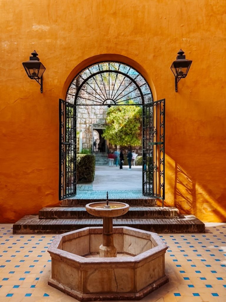 real alcazar in Sevilla