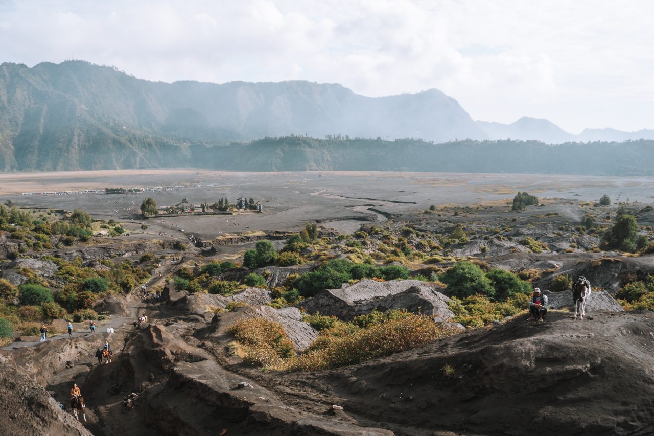 Bromo vulkaan beklimmen