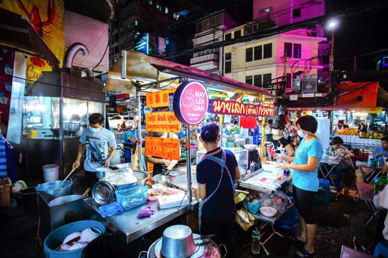 Bangkok streetfood restaurant