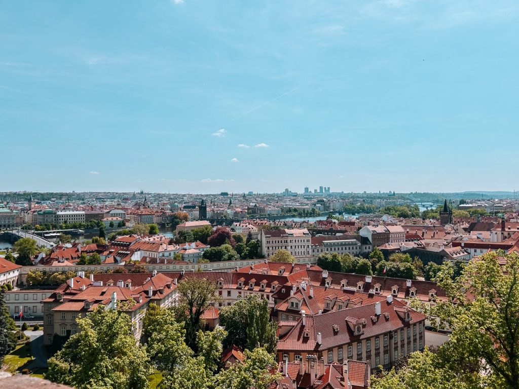 uitzicht over praag