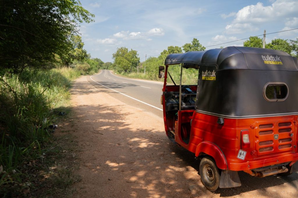 Tuktuk huren, Sri Lanka
