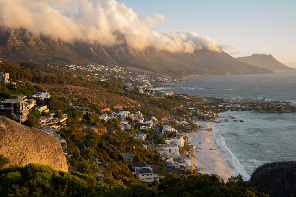 Zonsondergang Kaapstad