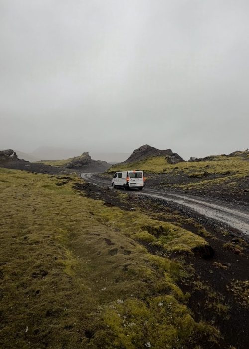 Camper ijsland