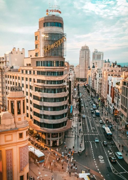 Hoofdstad Spanje Madrid