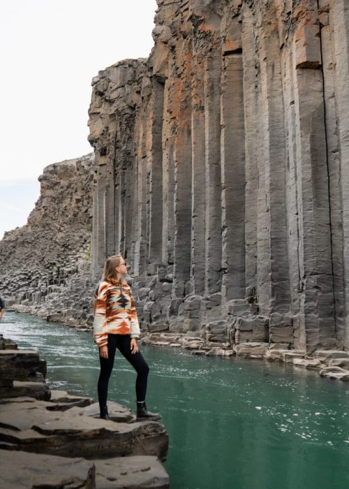 IJsland canyon