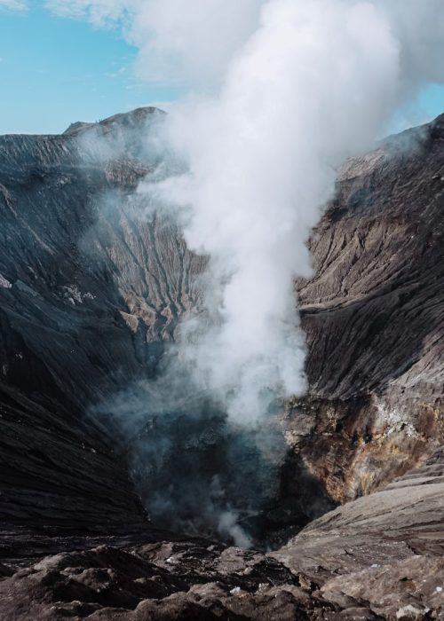 Krater Bromo Vulkaan