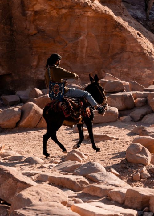 Route petra jordanie