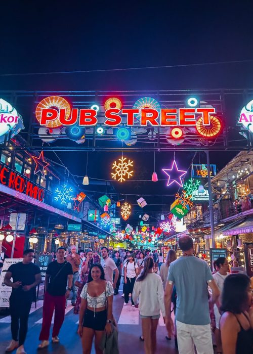 Siem reap pub street