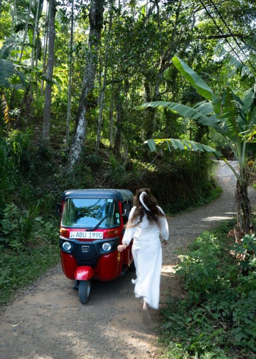 Tuktuk rijden, Sri Lanka