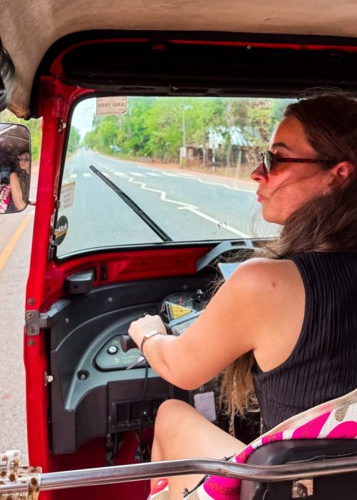 Tuktuk rijden, Sri Lanka