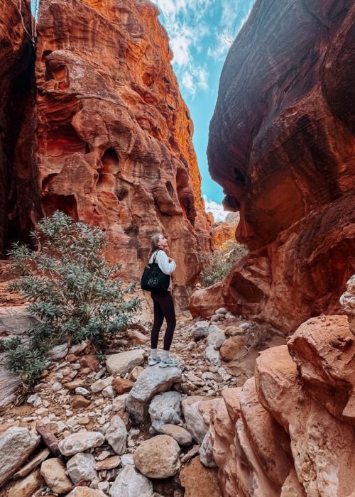 jordanie petra hike jordan pass