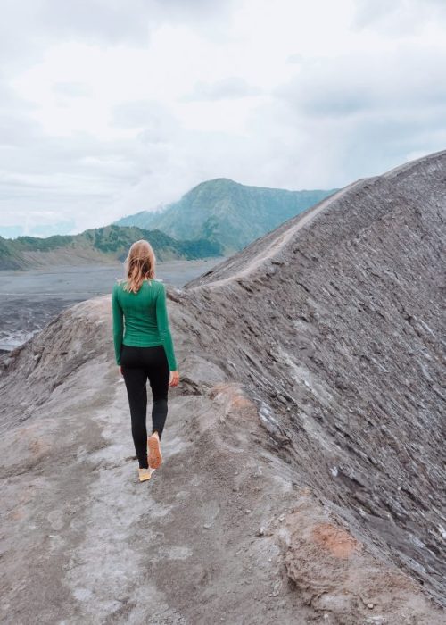 krater bromo vulkaan