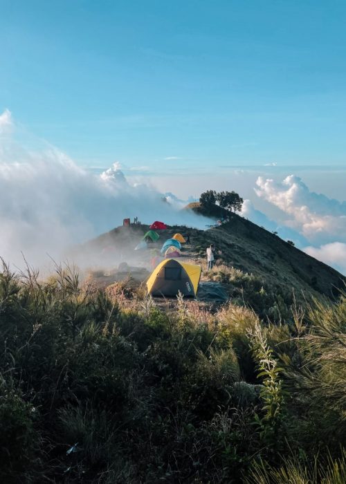 beklimmen rinjani vulkaan
