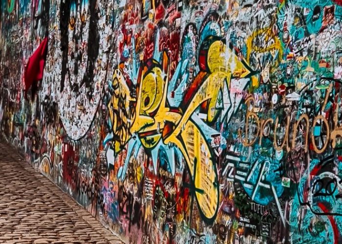 Lennon wall Praag